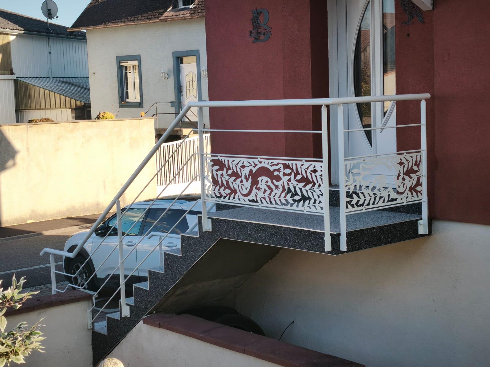 Ouvrage métallique réalisé par CréaSteel67